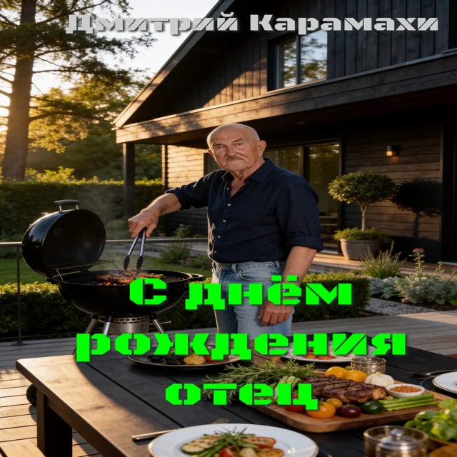 Дмитрий Карамахи — С днём рождения отец — обложка релиза