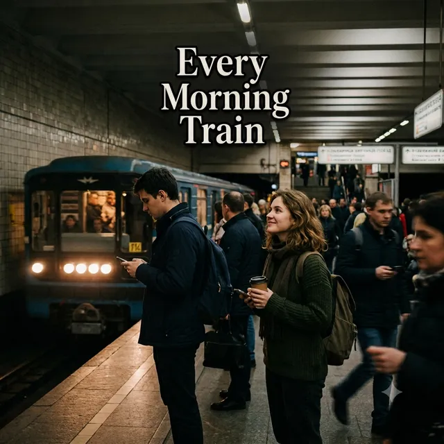 GazEn — Every Morning Train — обложка релиза