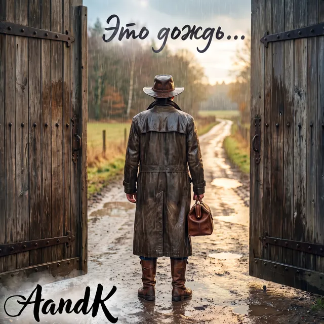AandK — Это дождь — обложка релиза