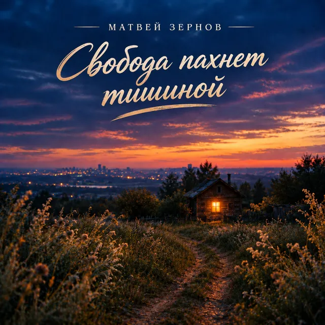 Матвей Зернов — Свобода пахнет тишиной — обложка релиза