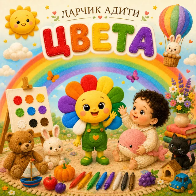Ларчик Адити — ЦВЕТА — обложка релиза