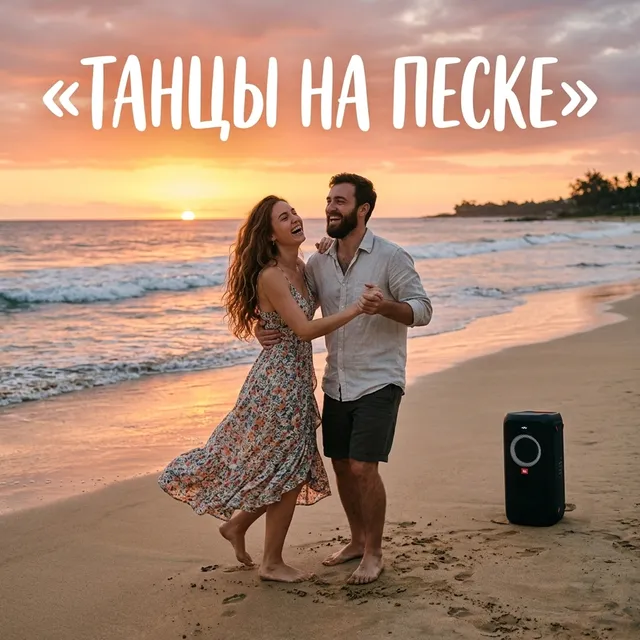 GazLodya — Танцы на песке — обложка релиза