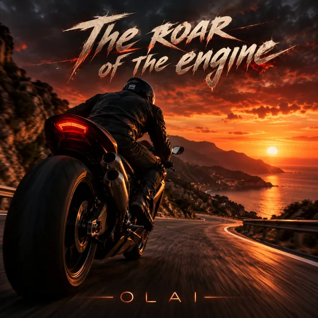 OLAI — The roar of the engine — обложка релиза
