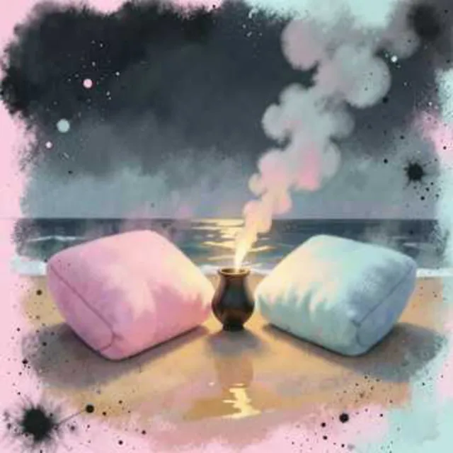 rupeon — Cushions by the Shore — обложка релиза
