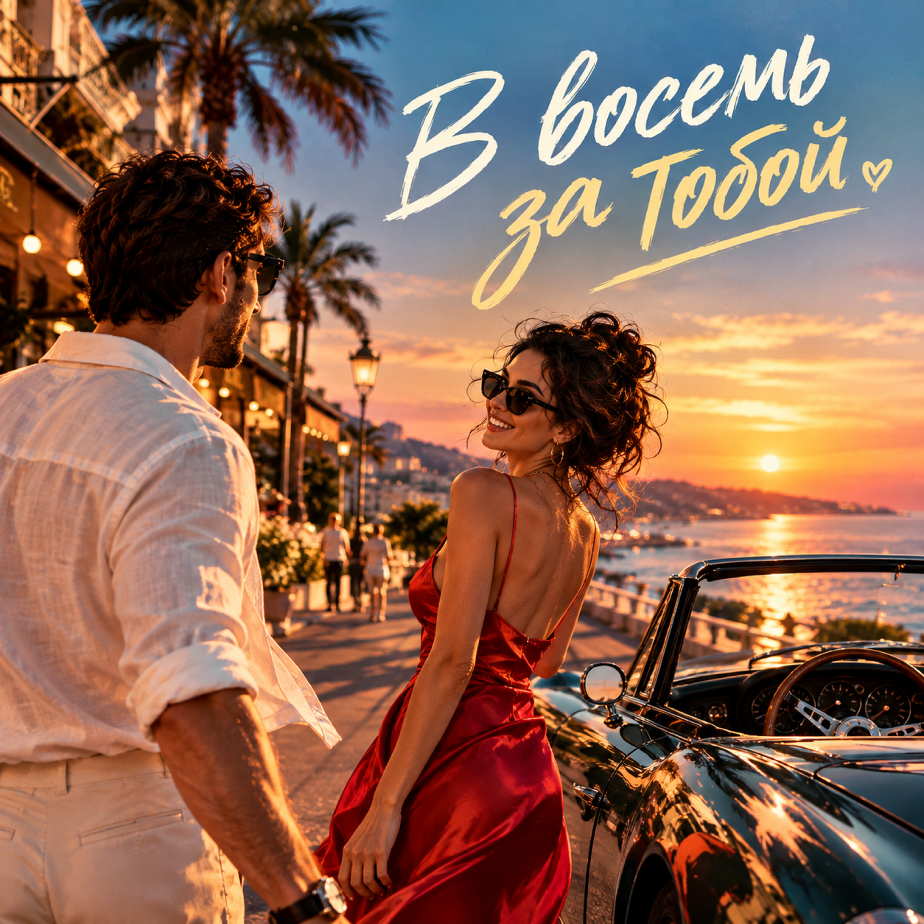 В восемь за тобой — обложка