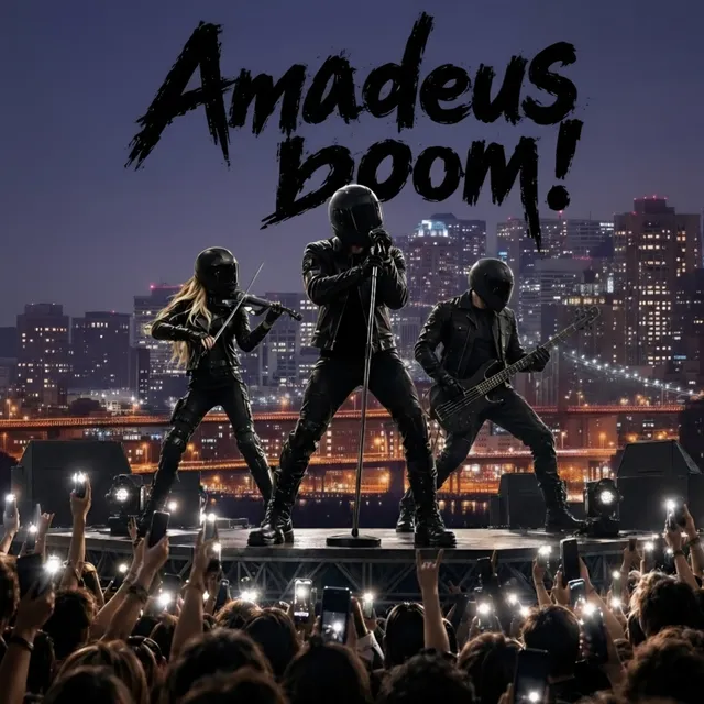 AIMD — Amadeus boom! — обложка релиза