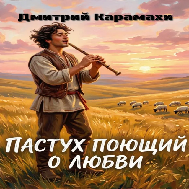 Дмитрий Карамахи — Пастух поющий о любви — обложка релиза