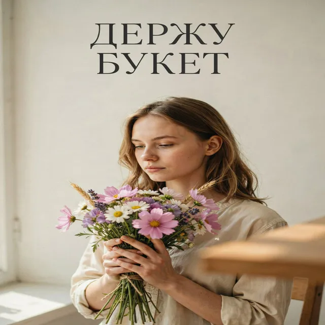 Иван Смушко — ДЕРЖУ БУКЕТ — обложка релиза