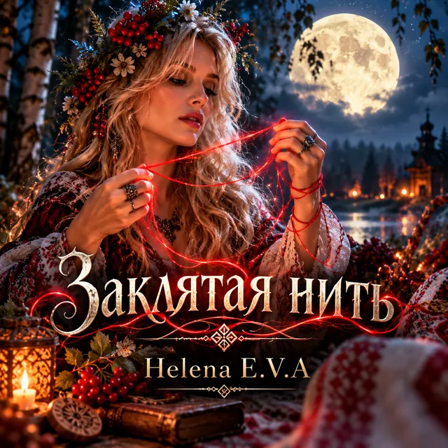 Helena E.V.A — Заклятая нить — обложка релиза