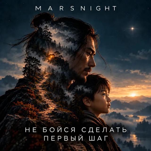 MARSNIGHT — НЕ БОЙСЯ СДЕЛАТЬ ПЕРВЫЙ ШАГ — обложка релиза