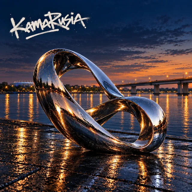 KamaRusia — На повтор — обложка релиза
