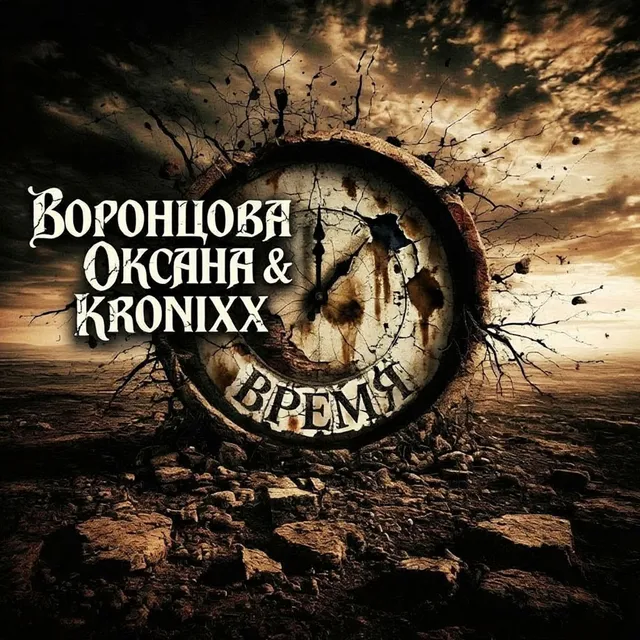 Воронцова Оксана — Время — обложка релиза
