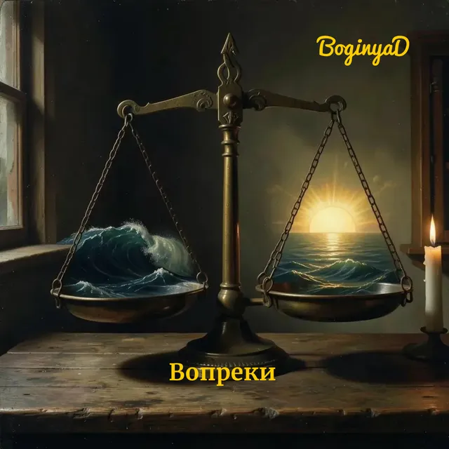 BoginyaD — Вопреки — обложка релиза
