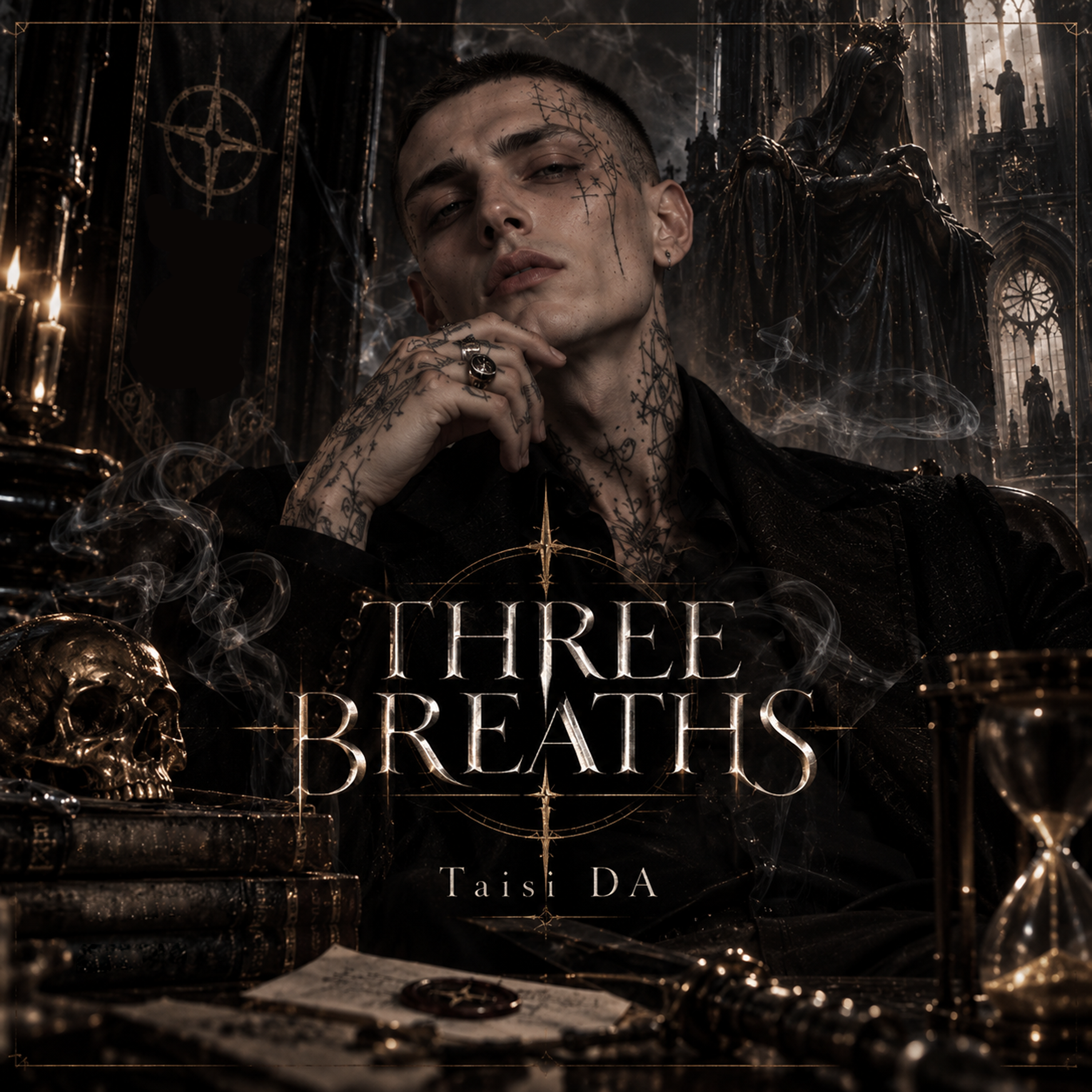 THREE BREATHS (к книге ВАРАЭН: Третий вдох. Каэль Вальтер) — обложка