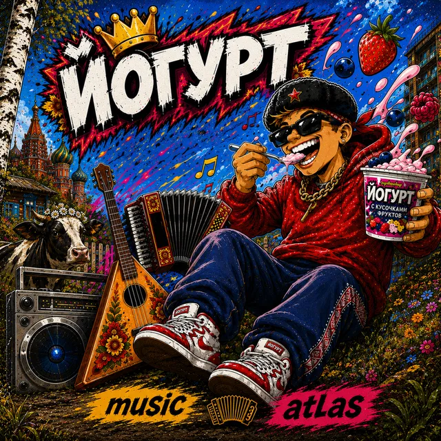 MUSIC ATLAS — Йогурт — обложка релиза