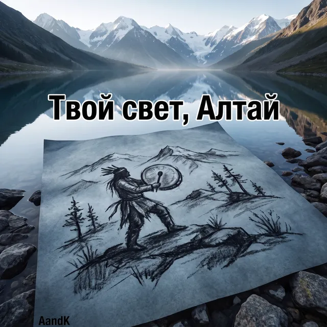 AandK — Твой свет, Алтай (этно версия) — обложка релиза