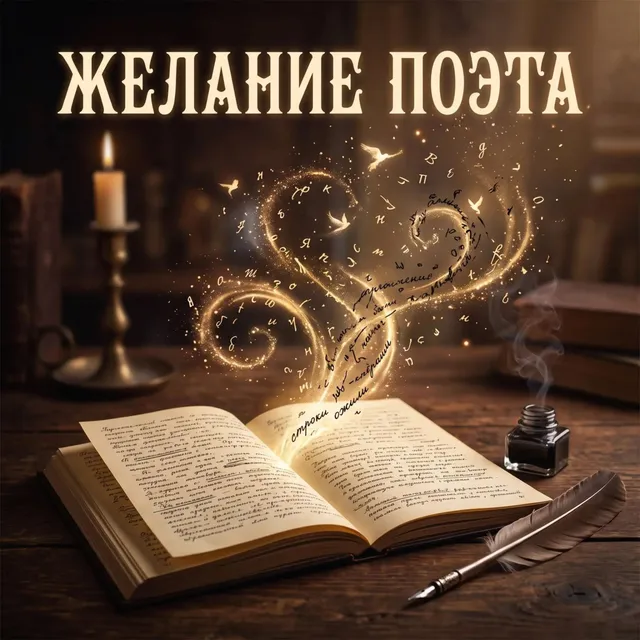 Guridze — Желание поэта — обложка релиза