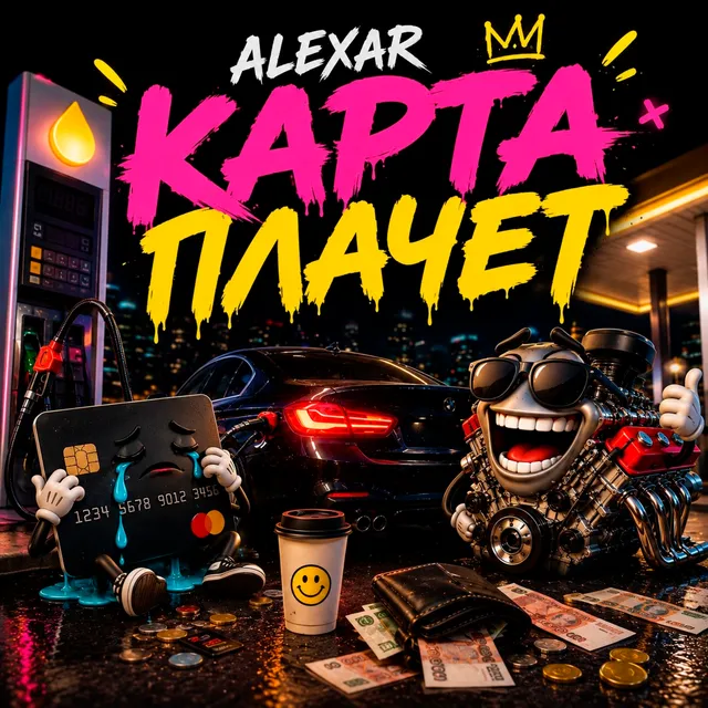 ALEXAR — Карта плачет — обложка релиза