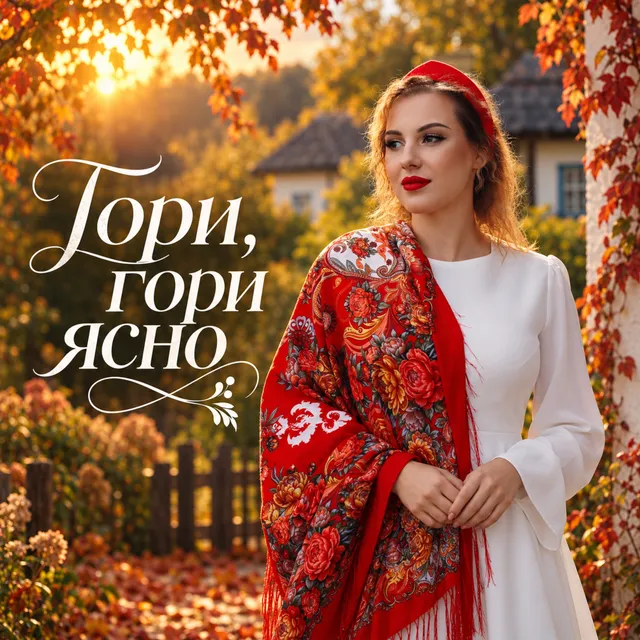 Алёна Свашенкова — Гори, гори ясно — обложка релиза