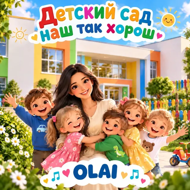 OLAI — Детский сад наш так хорош — обложка релиза