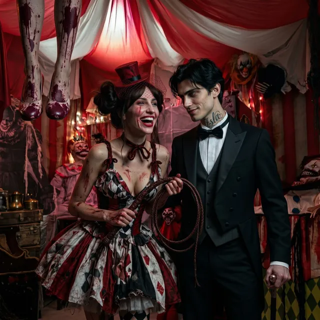 La Vina Noctis — The Dark Circus — обложка релиза