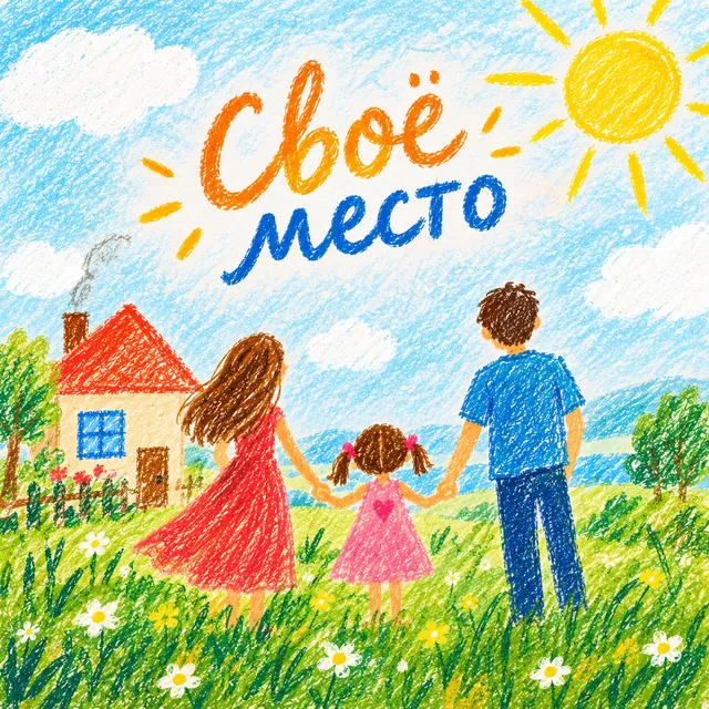 GHOSTRU — Своё место — обложка релиза