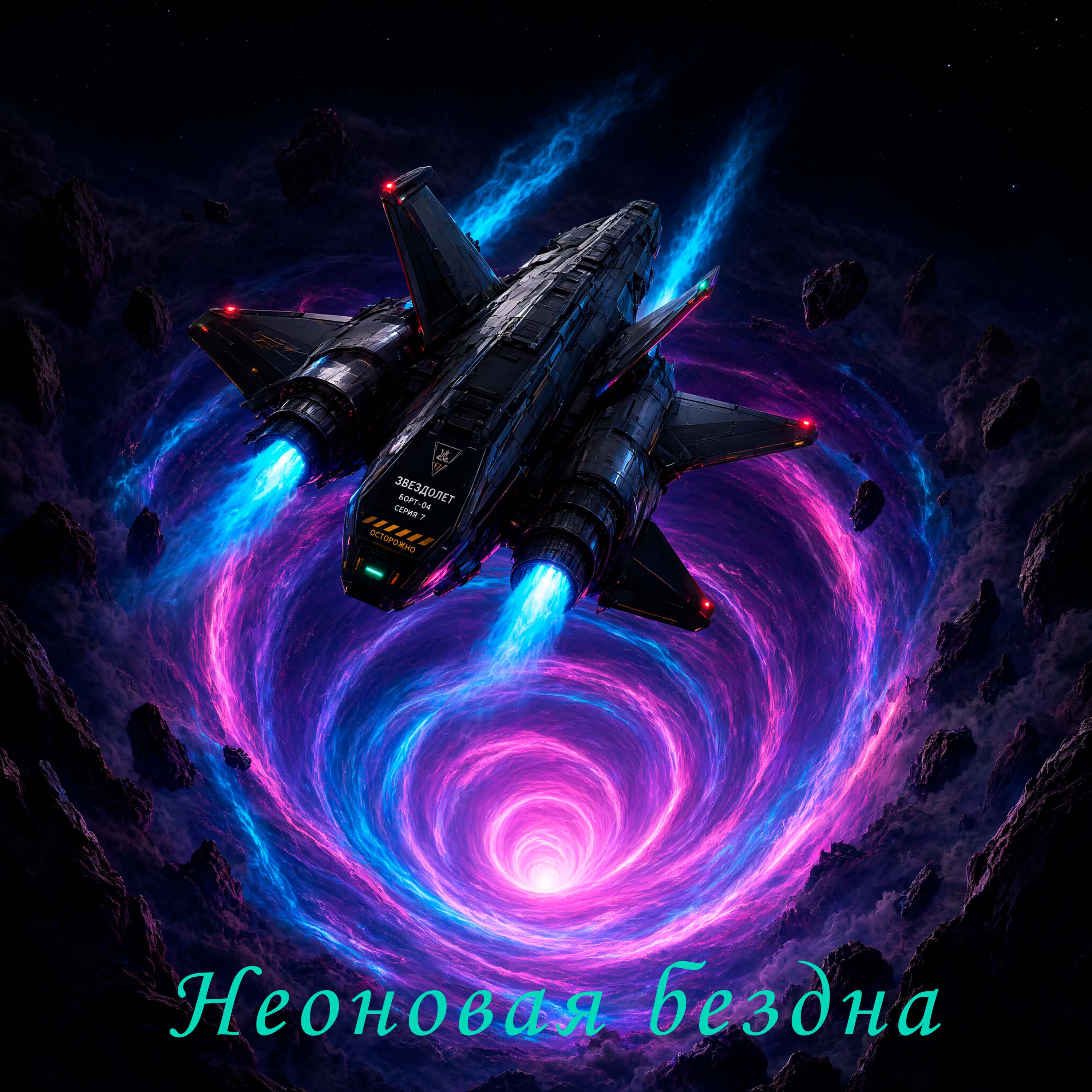 Неоновая  бездна — обложка