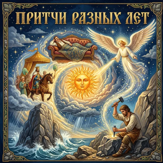 Андрей Алякин — ПРИТЧИ РАЗНЫХ ЛЕТ — обложка релиза