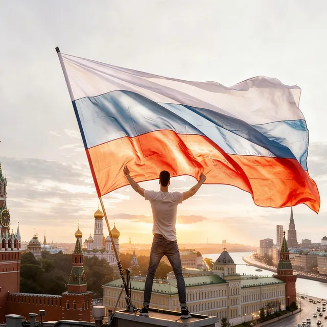 Эдуард Эонов — Новый человек России — обложка релиза