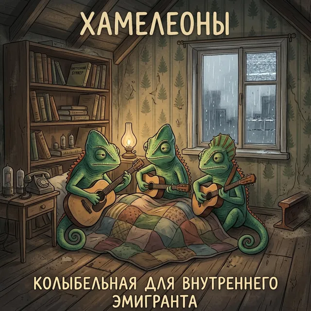Хамелеоны — Колыбельная для внутреннего эмигранта — обложка релиза