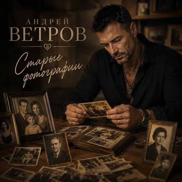 Андрей Ветров — Старые фотографии — обложка релиза