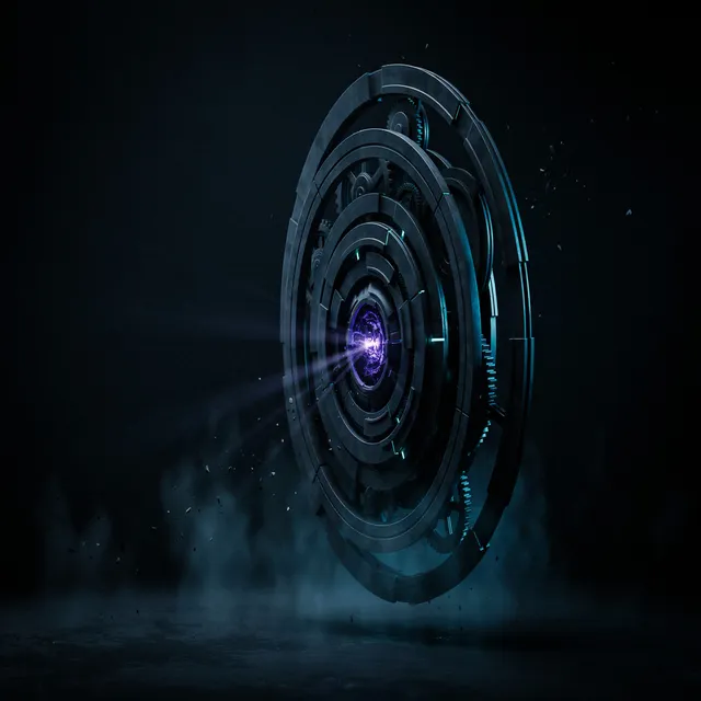 DemonTRON — Машина пустоты — обложка релиза