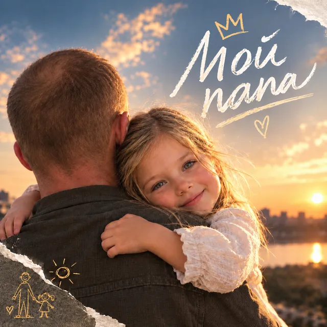 Яна М — Мой папа — обложка релиза