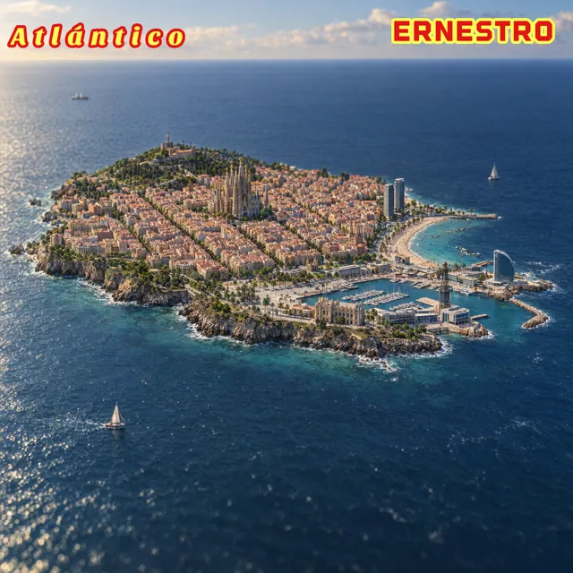 Ernestro — Atlántico — обложка релиза