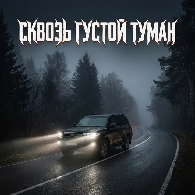 GazRock — СКВОЗЬ ГУСТОЙ ТУМАН — обложка релиза