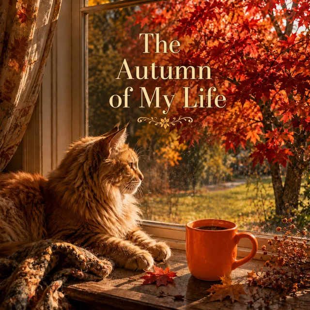 Кот на клавиатуре — The Autumn of My Life — обложка релиза