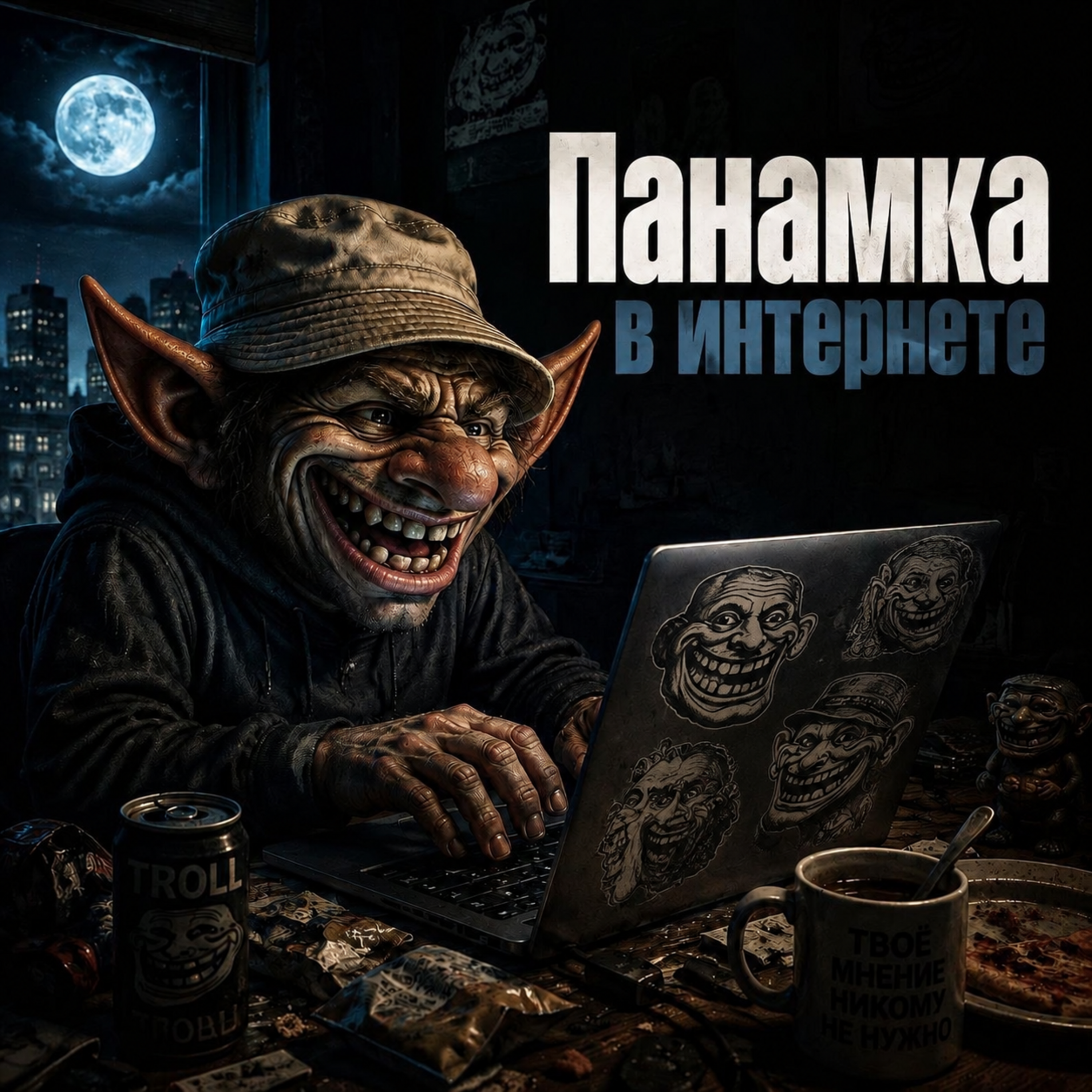 Панамка в интернете — обложка