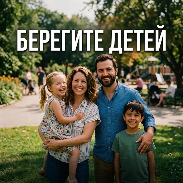 GazLodya — БЕРЕГИТЕ ДЕТЕЙ — обложка релиза