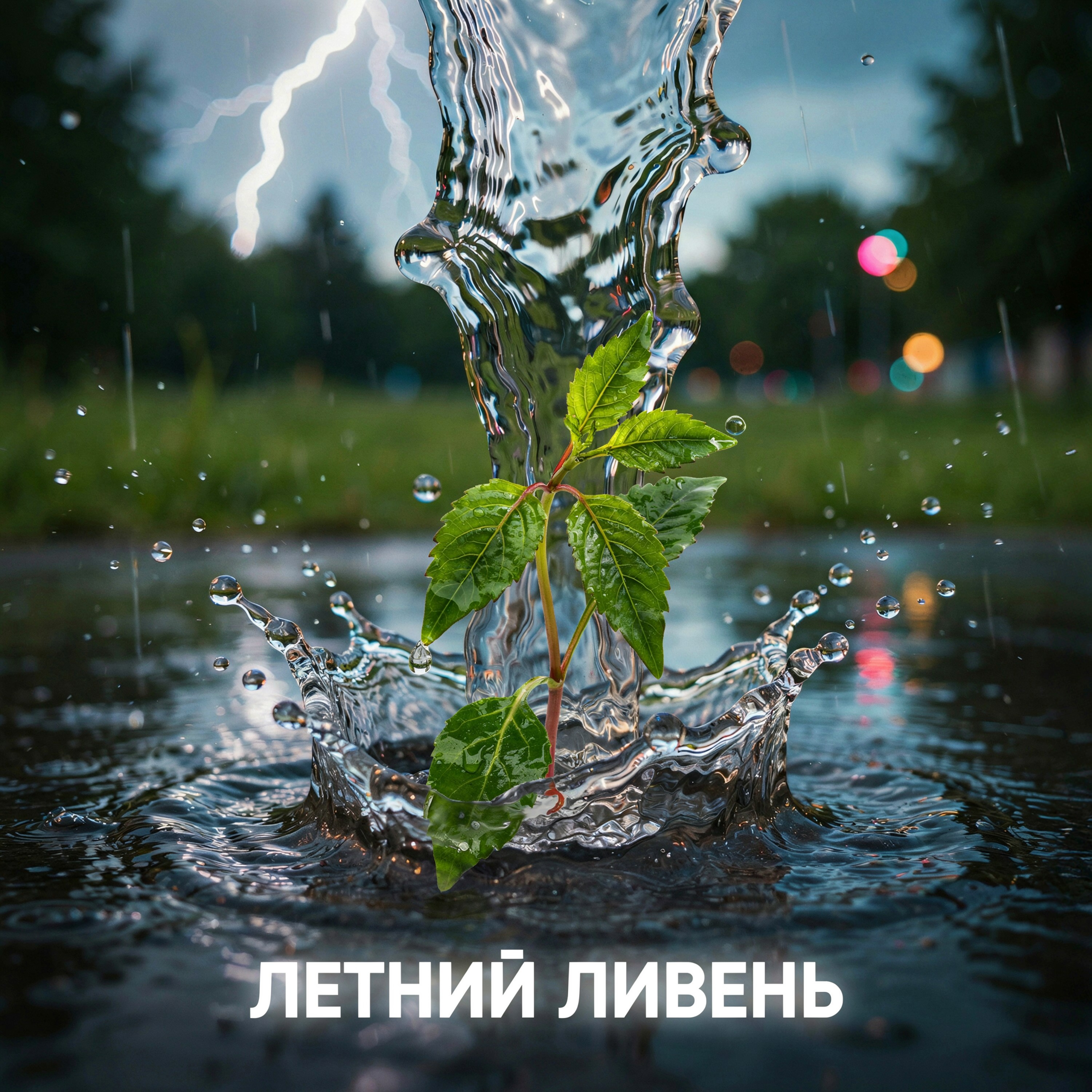 Летний ливень — обложка