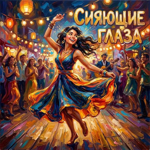 GazLodya — СИЯЮЩИЕ ГЛАЗА — обложка релиза